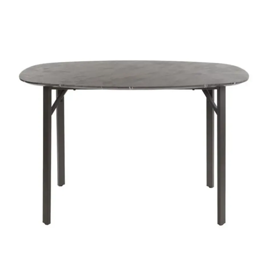 Hoyz Collection - Bartafel Deens Ovaal - 3D Zwart Bruin