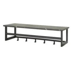Hoyz Collection - Kapstok Roede 6 Haaks - 3D Zwart Grijs