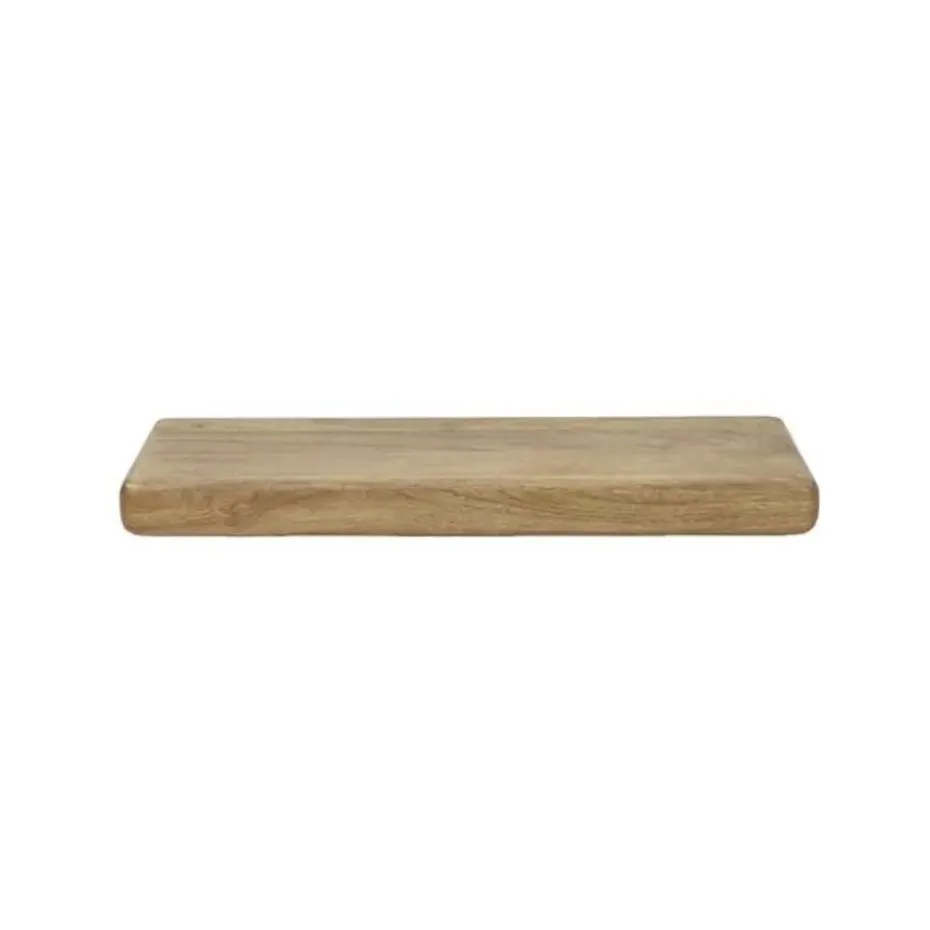 Hoyz Collection - Wandplank Sleek 118cm - Massief Mango Zandkleur