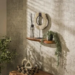 Hoyz Collection - Wandplank 90cm Organic - Massief Acacia Naturel