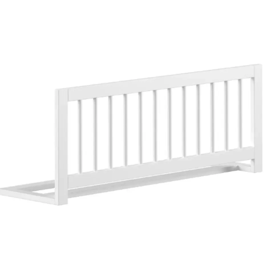 Huisbed Forrest 90x200cm met bedhekje en bedlade - wit beukenhout