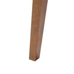 HUNTLEY - Eettafel - Donkerhout - 140 cm - MDF