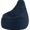 icon - Dalton Zitzak Fauteuil - Gaming - Marineblauw