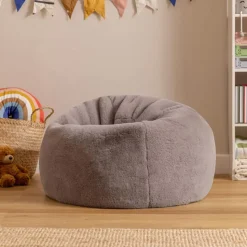 icon - Kingston Kinderzitzak - Fleece - Grijs