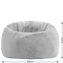 icon - Kingston Kinderzitzak - Fleece - Grijs