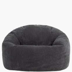 icon - Kingston XL Zitzak Fauteuil - Ribfluweel - Houtskool