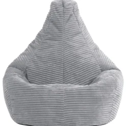 icon Kinderzitzakken Dalton - Corduroy Zitzak - Grijs