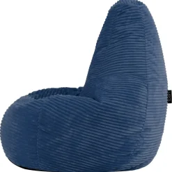 icon Kinderzitzakken Dalton - Corduroy Zitzak - Denimblauw