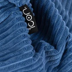 icon Kinderzitzakken Dalton - Corduroy Zitzak - Denimblauw