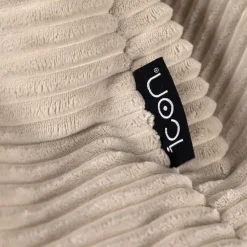 icon Kinderzitzakken Dalton - Corduroy Zitzak - Beige