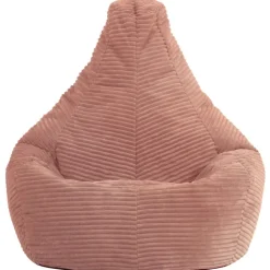 icon Kinderzitzakken Dalton - Corduroy Zitzak - Oud roze