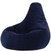 icon Kinderzitzakken Dalton - Corduroy Zitzak - Marineblauw