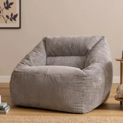 icon Zitzack Natalia - Corduroy Zitzakfauteuil - Grijs