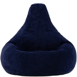 icon Zitzak Dalton - Corduroy Zitzak Volwassenen - Marineblauw