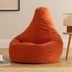 icon Zitzak Dalton - Corduroy Zitzak Volwassenen - Oranje