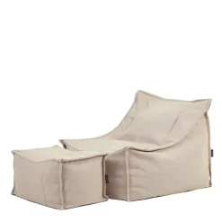 icon Zitzak en Poef Alto - Zitzak Fauteuil Buiten - Beige