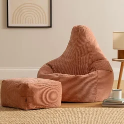 icon Zitzak en Poef Dalton - Corduroy Zitzak - Oud roze
