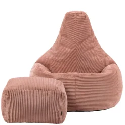 icon Zitzak en Poef Dalton - Corduroy Zitzak - Oud roze