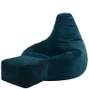 icon Zitzak en Poef Dalton - Corduroy Zitzak - Blauwgroen