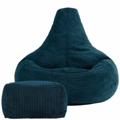 icon Zitzak en Poef Dalton - Corduroy Zitzak - Blauwgroen