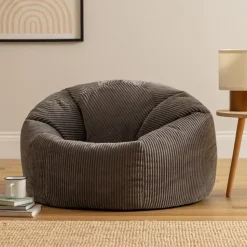 icon Zitzak Kingston - Corduroy Zitzak Volwassenen - Houtskool