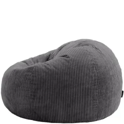 icon Zitzak Kingston - Corduroy Zitzak Volwassenen - Houtskool