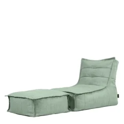 icon Zitzak Lounger en Poef Dolce - Zitzak Buiten - Saliegroen