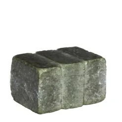 Ideas4seasons Amberblokjes/geurblokjes - dennen geur - 3x stuks
