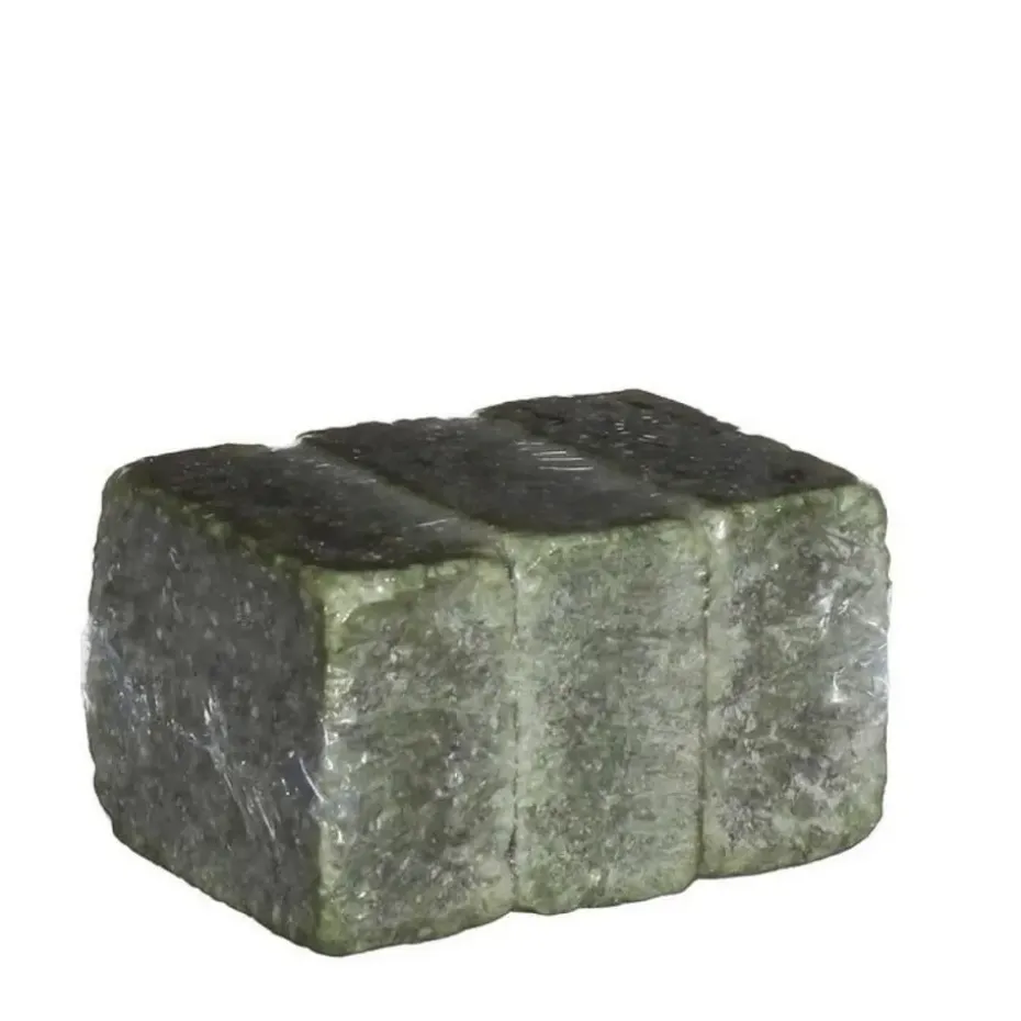 Ideas4seasons Amberblokjes/geurblokjes - dennen geur - 3x stuks