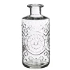 Ideas4Seasons Flesvaas Berlin - glas - transparant - D9 x H21 cm