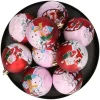 Inge Christmas goods Kerstballen - 6 cm - rood - 9x stuks