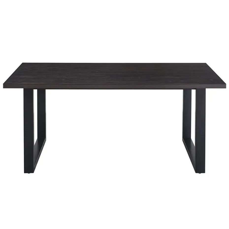 Interiax Eettafel 'Oliver' 180 cm Decor Donkerbruin