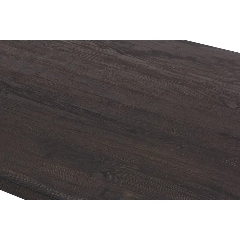 Interiax Eettafel 'Oliver' 180 cm Decor Donkerbruin