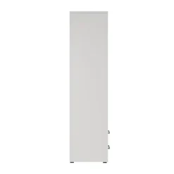 Interiax Kledingkast 'Lena' - Wit - 2 Deurs - 185x80x52cm