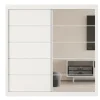 Interiax Kledingkast 'Mila' - Wit - Schuifdeurkast - 197x182x52 cm