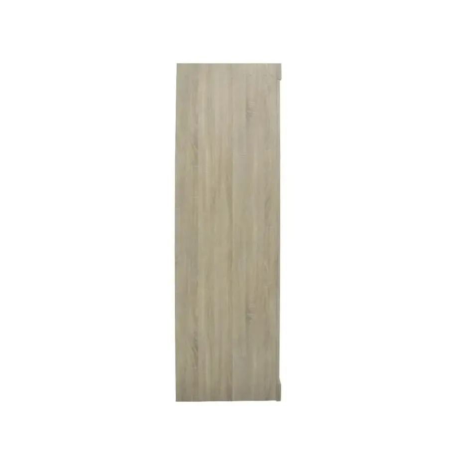 Interiax Kledingkast 'Mila' - Sonoma Eik - Schuifdeurkast - 197x182x52 cm