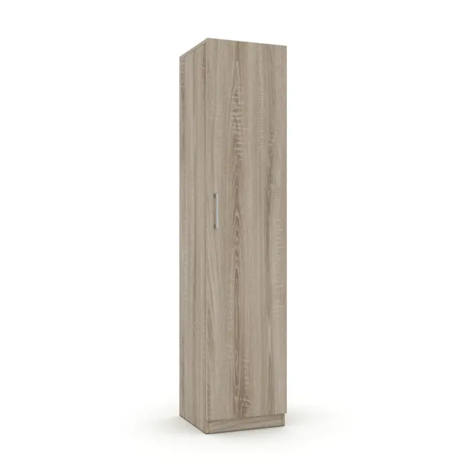 Interiax Kledingkast 'Mila' - Sonoma Eik - 1 Deurs - 180x40x42 cm