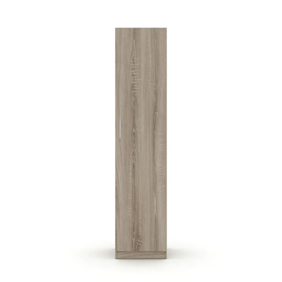 Interiax Kledingkast 'Mila' - Sonoma Eik - 1 Deurs - 180x40x42 cm
