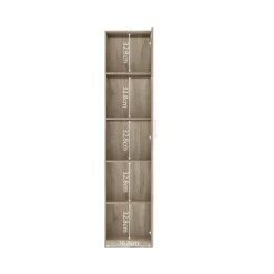 Interiax Kledingkast 'Mila' - Sonoma Eik - 1 Deurs - 180x40x42 cm