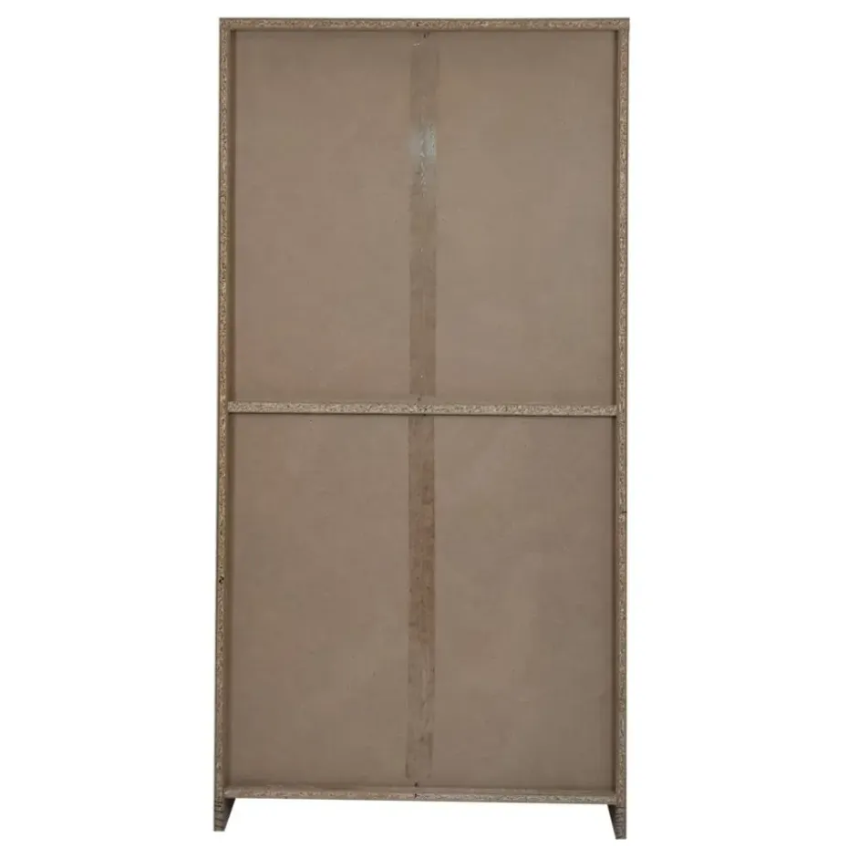 Interiax Opbergkast - Kledingkast 'Aurora' - Sonoma Eik - 2 Deurs - 148x72x36cm
