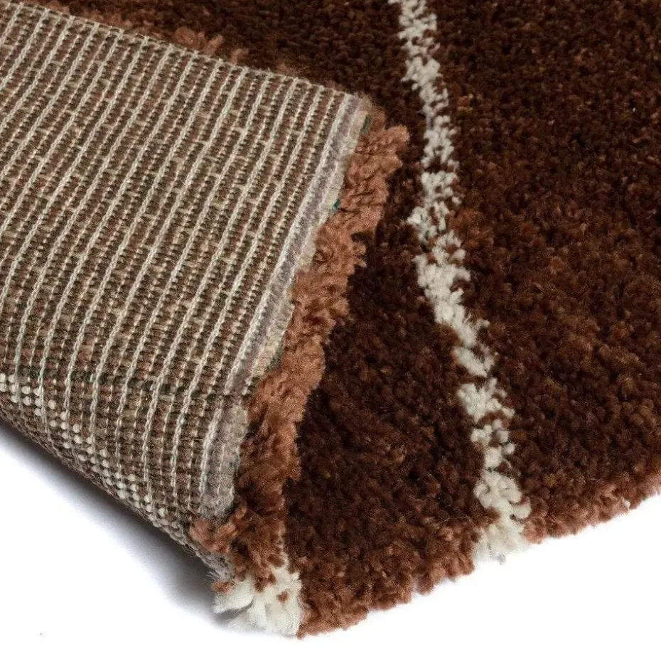 Interieur05 berber vloerkleed Nea roest/creme - 330 x 240 cm
