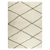Interieur05 berber vloerkleed Nea wit/zwart - 330 x 240 cm