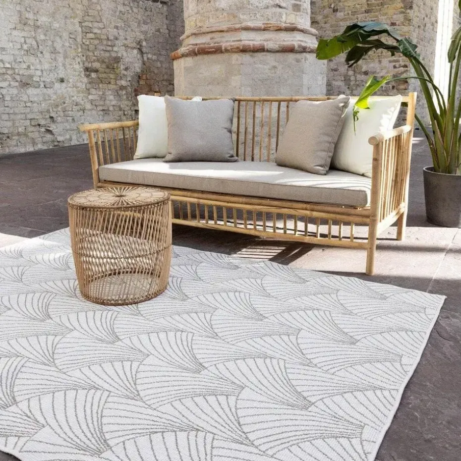 Interieur05 Buitenkleed Deco bruin/grijs - 290 x 200 cm