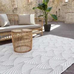 Interieur05 Buitenkleed Deco bruin/grijs - 290 x 200 cm