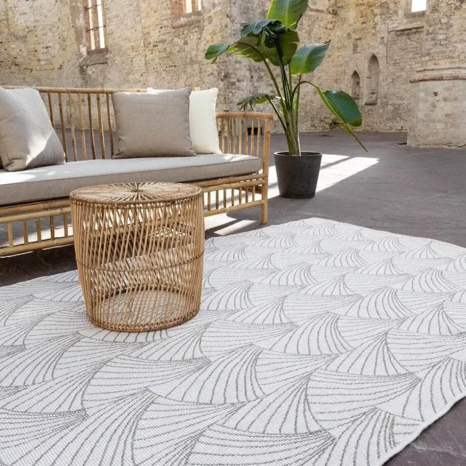 Interieur05 Buitenkleed Deco bruin/grijs - 290 x 200 cm