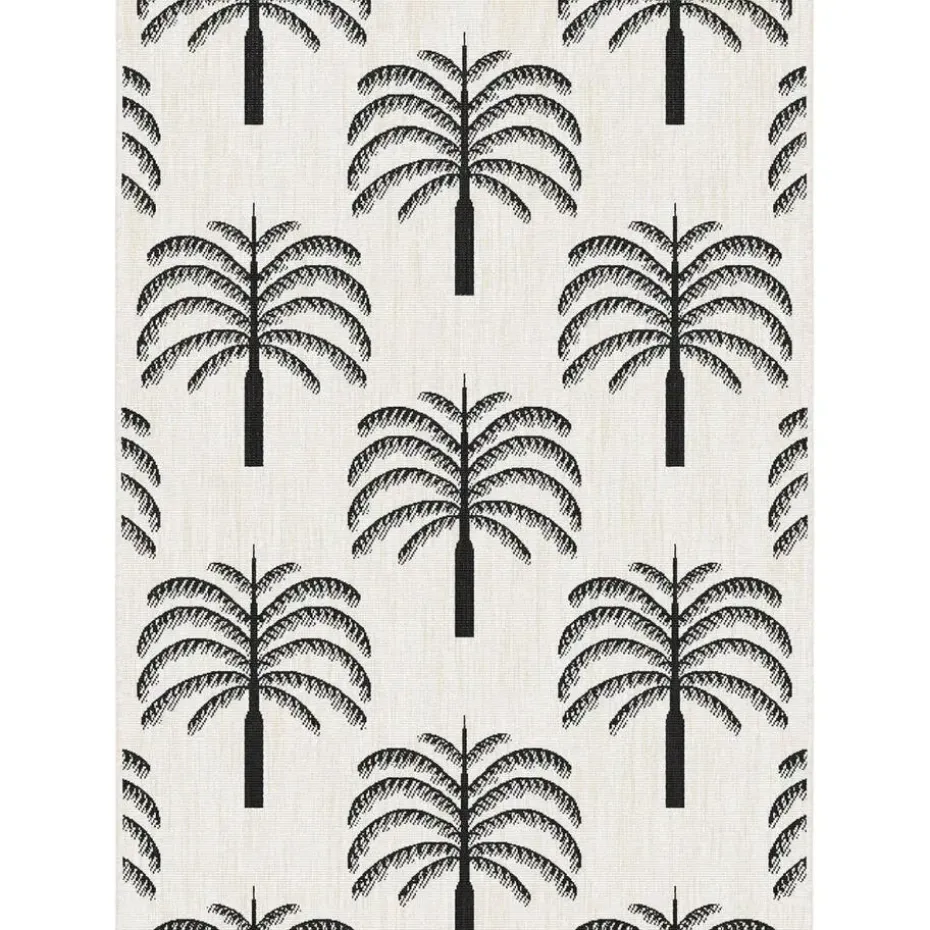 Interieur05 buitenkleed zwart/wit Oase - 230 x 160 cm