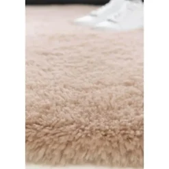 Interieur05 hoogpolig vloerkleed Furr bruin - 80 x 140 cm