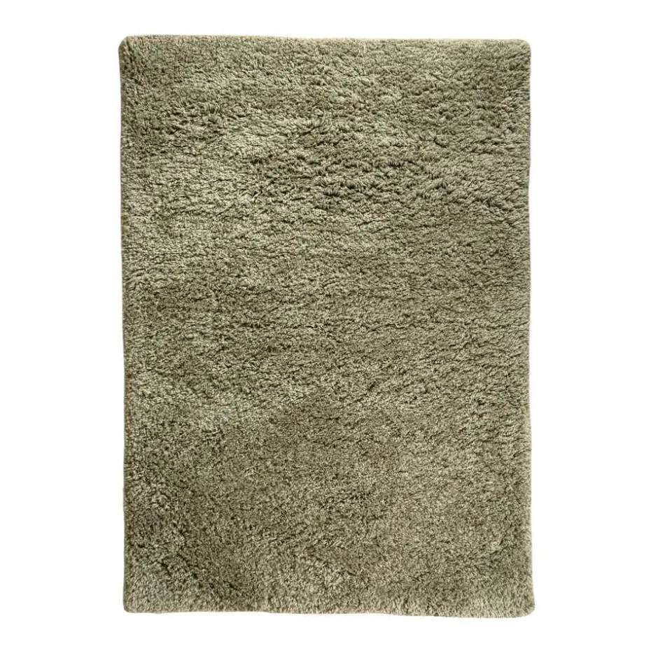 Interieur05 hoogpolig vloerkleed polyester Pilo groen - 340 x 240 cm
