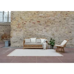 Interieur05 Jute buitenkleed naturel border - 230 x 160 cm