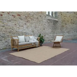 Interieur05 Jute buitenkleed naturel uni - 290 x 200 cm